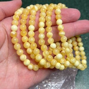 Honey Calcite (one) 6mm